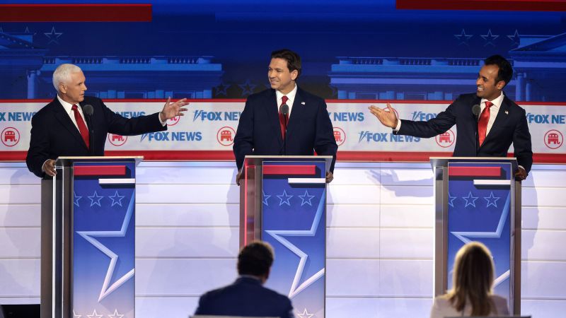 Takeaways from the first Republican presidential debate
