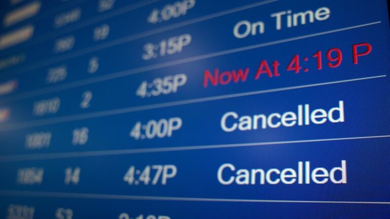 What to do if your flight is canceled or delayed